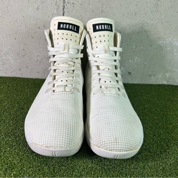 NoBull Outwork White High Top Training Sneakers Shoes Men’s 11 - Picture 3 of 10
